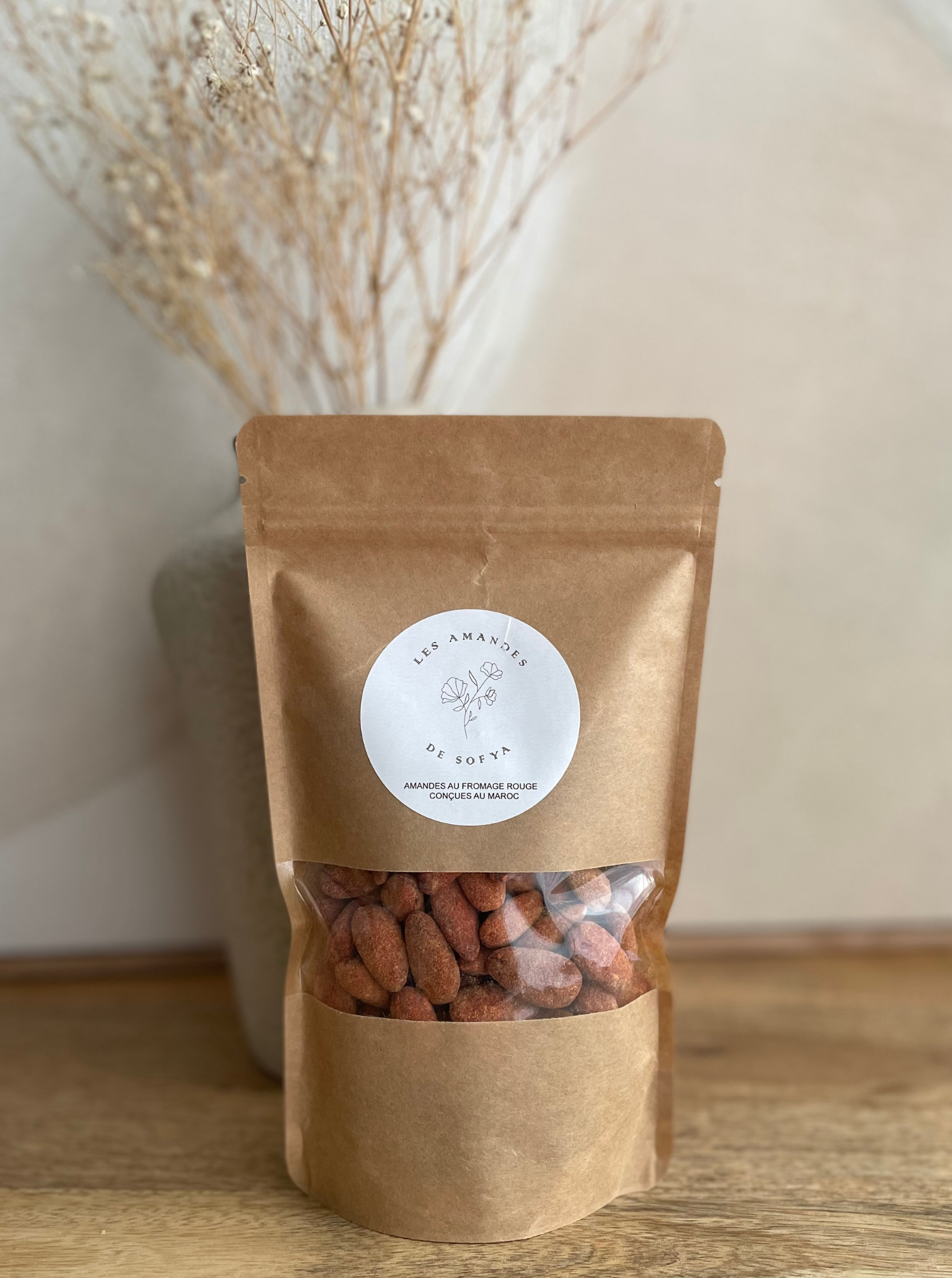 Amandes au Fromage Rouge